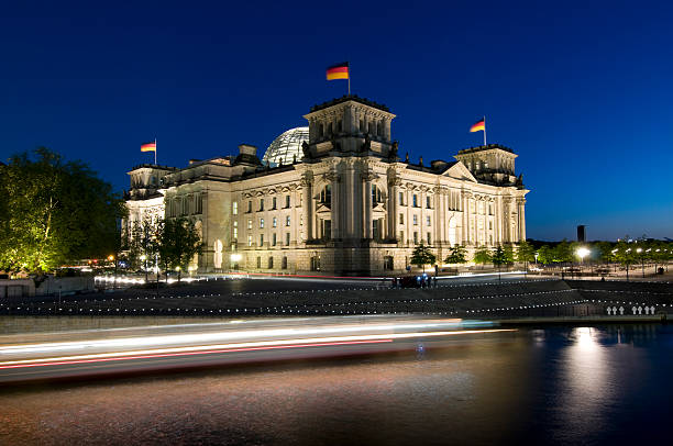 Reichstag stock photo