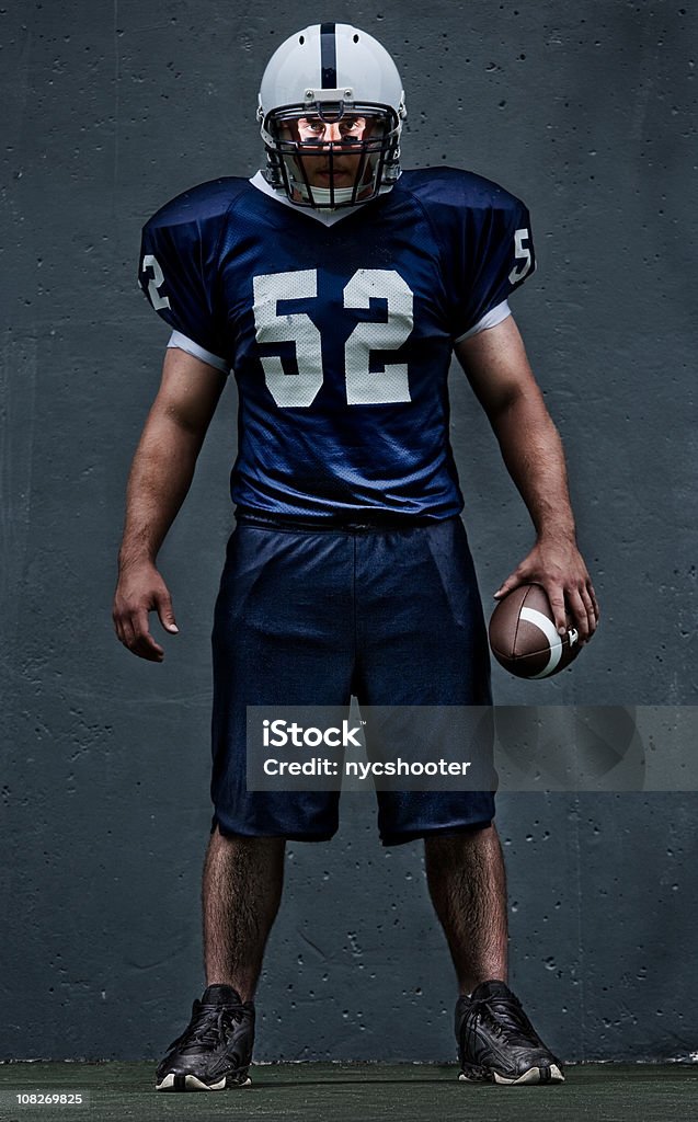 football player series  Portrait Stock Photo