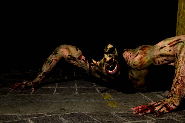 zombie stock photo
