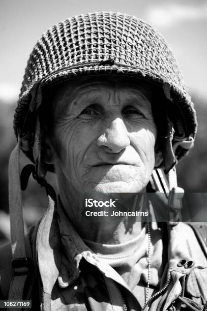 Old Soldaten Stockfoto und mehr Bilder von Fotografie - Fotografie, Militärische Einsatzkräfte, Soldat