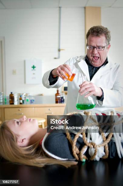 Evil Doctor Stock Photo - Download Image Now - 20-29 Years, 40-49 Years, Adult