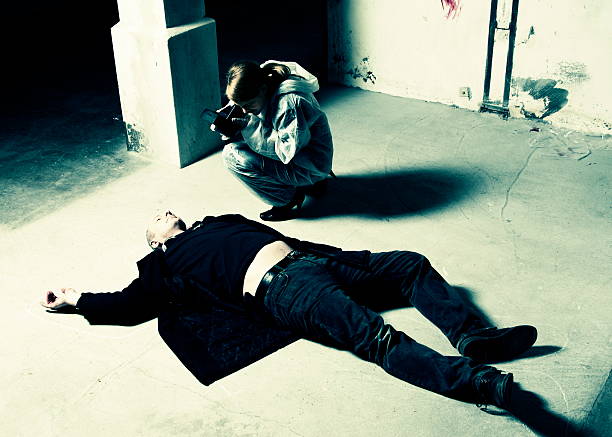 istock Forensic Scientist photographs crime scene 108271730