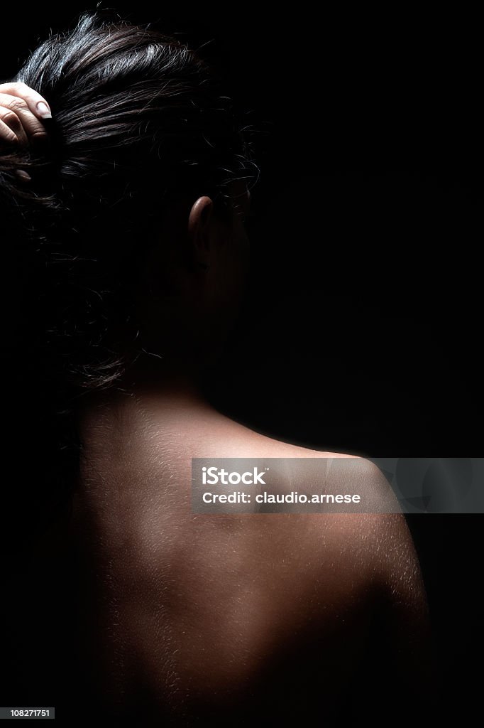 Desnudo mujer, Vista posterior - Foto de stock de Mujeres libre de derechos