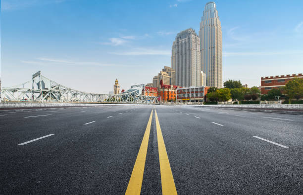 istock Expressway and Modern Urban Architecture in Tianjin, China 1082720132