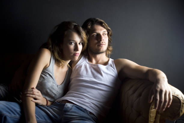 istock Young and beautiful couple 108272020