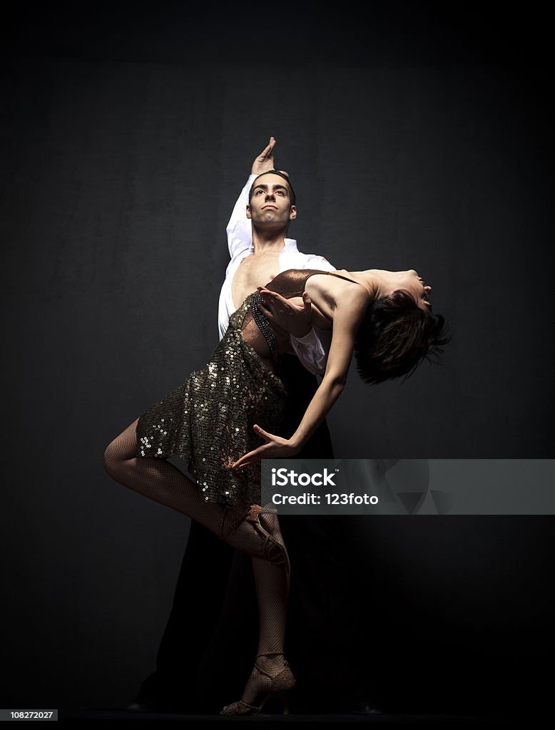Tango - Foto stock royalty-free di Ballerino - Artista di spettacolo