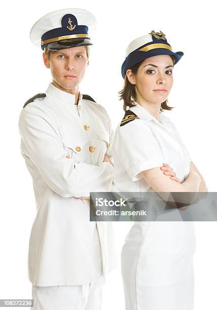 Два Sailors — стоковые фотографии и другие картинки Капитан корабля - Капитан корабля, Флот, Матрос