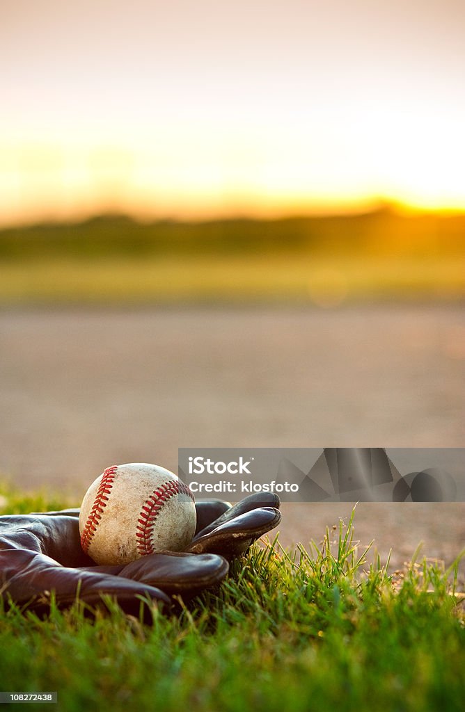 American Pastime—Baseball  Baseball - Ball Stock Photo