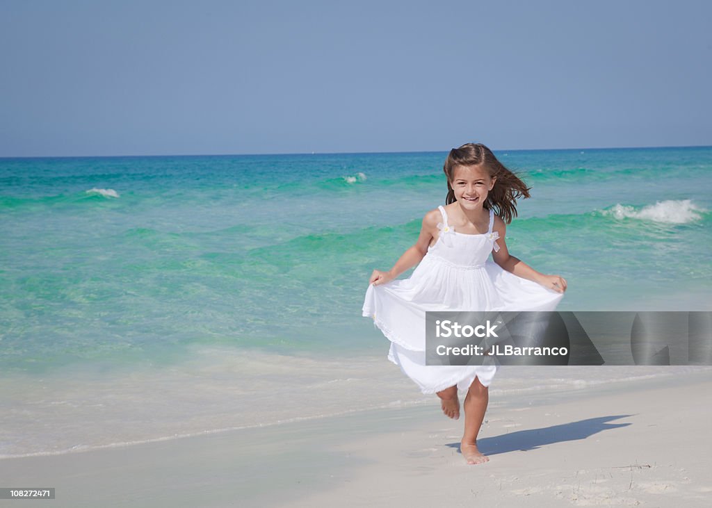 Beleza e a praia - Foto de stock de 6-7 Anos royalty-free