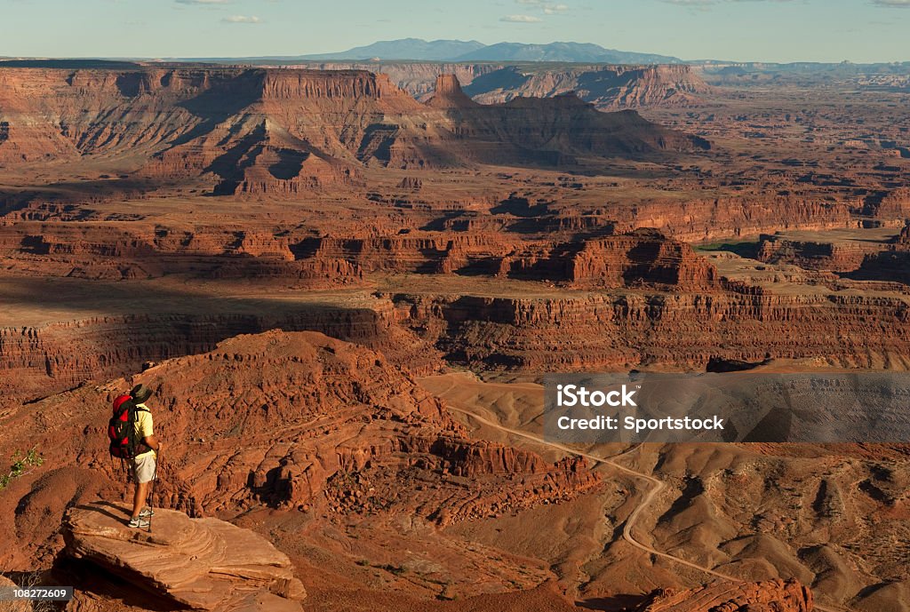 Vista espetacular do Parque Nacional de Canyonlands Moab, Utah - Foto de stock de Arenito royalty-free