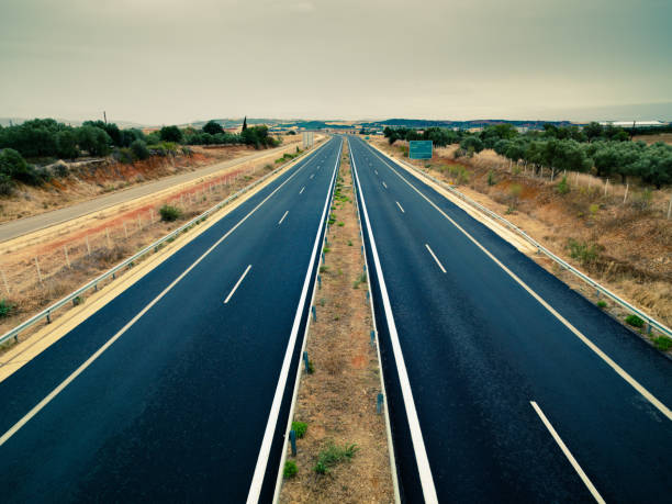 istock Autobahn Egnatia Odos Highway Connecting Greece-Turkey (European Union and EuropaAsia) 108272966
