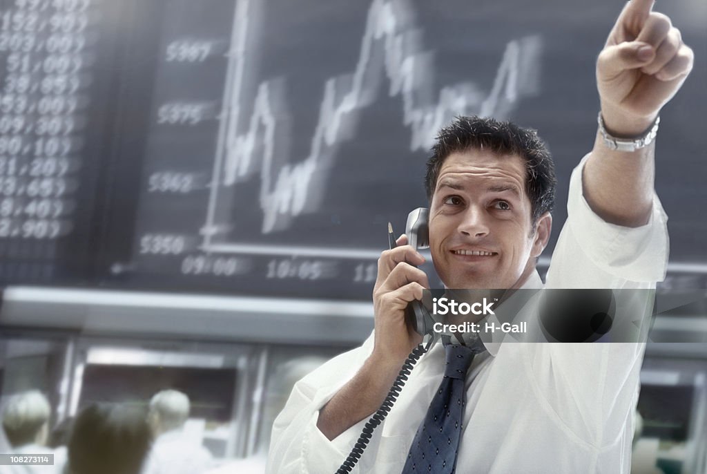 Brocker - Lizenzfrei Börse Stock-Foto