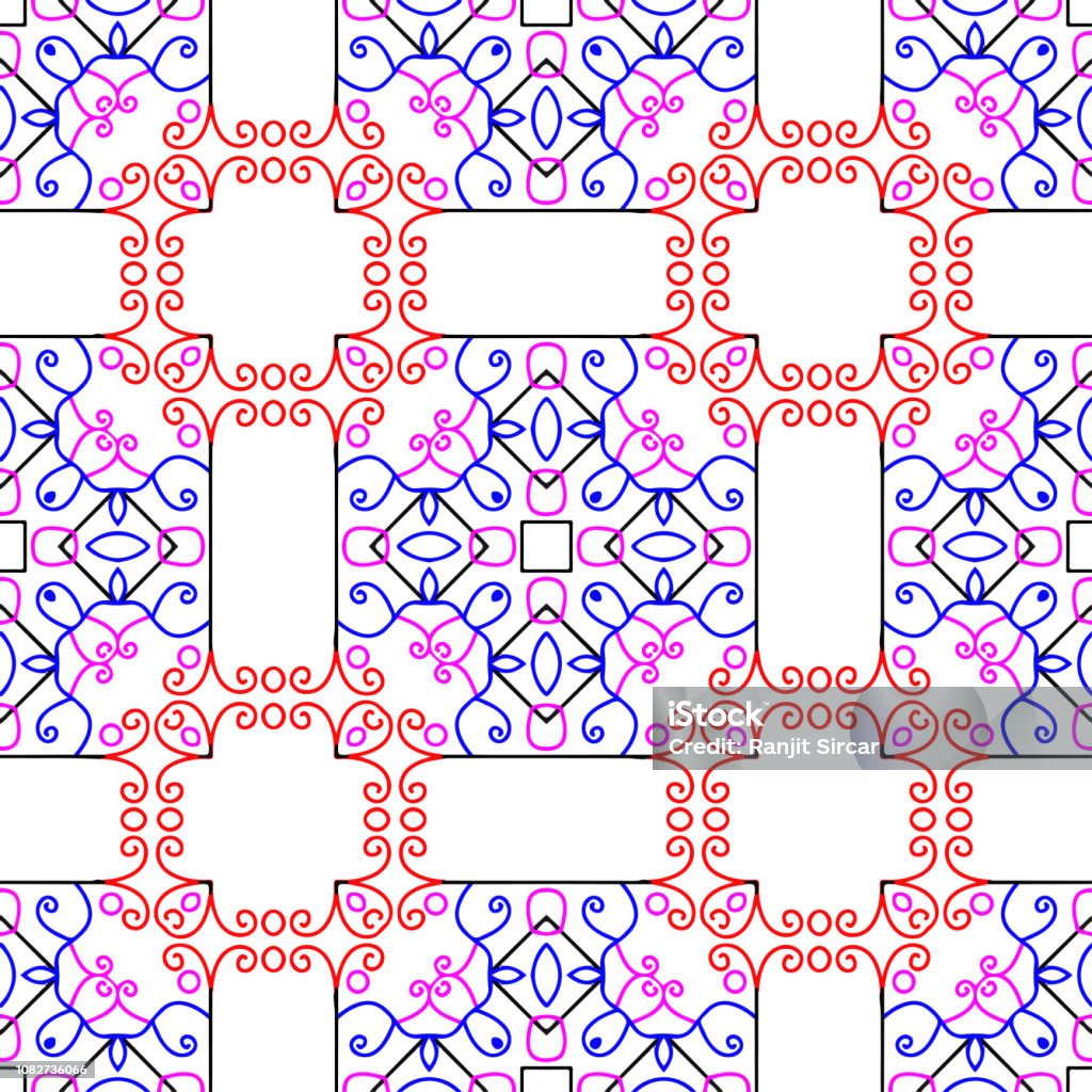 Pattern 68 Aut Awesome Pattern 68 Stock Illustration - Download Image Now - Art ...