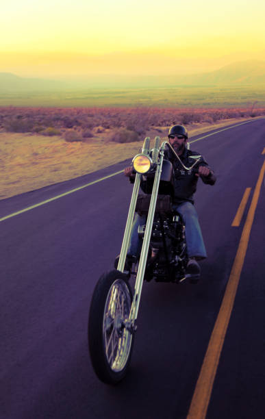 istock Motorcycle Biker on the Open Road 108274352