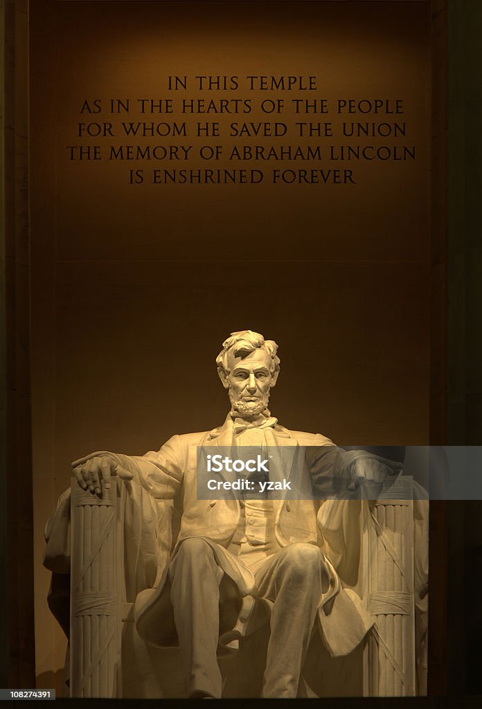 Lincoln Memorial - Foto stock royalty-free di Lincoln Memorial