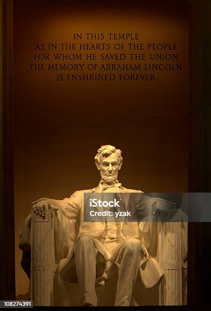 링컨 군인기념 링컨 기념관에 대한 스톡 사진 및 기타 이미지 - 링컨 기념관, 세로-구도, Civil War