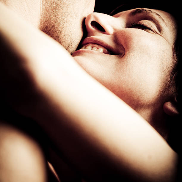 istock Young Woman Hugging and Embracing Man 108274656