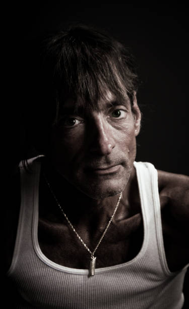 istock Portrait of slim man 108274739