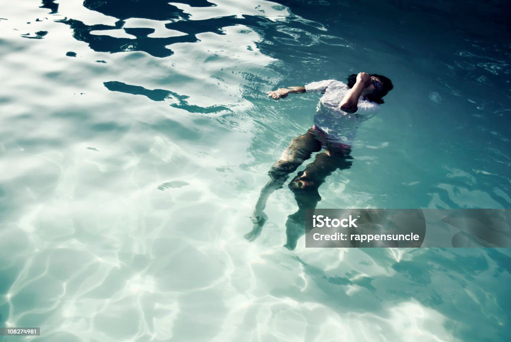 Entspannen am pool - Lizenzfrei Abstrakt Stock-Foto