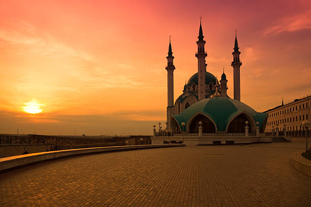 istock Qolsharif Mosque at sunset 108275014