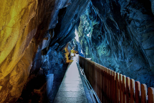 istock Passage in the Tamina George, Switzerland 1082750158