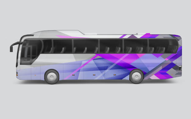 istock 3D render of a bus on a white background 1082766506