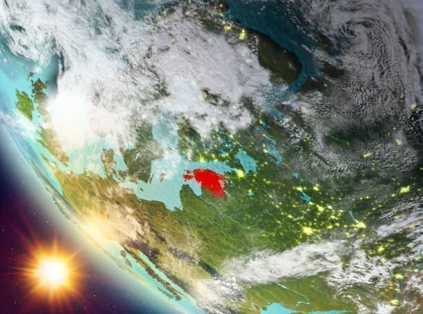 istock Sunset above Estonia on Earth 1082775840