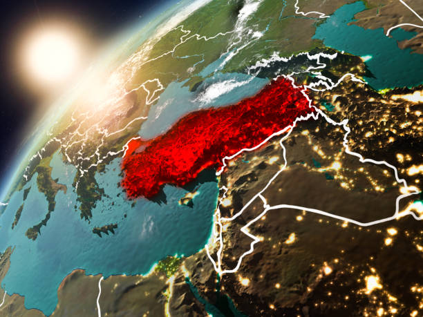 istock Turkey on planet Earth in sunset 1082784878