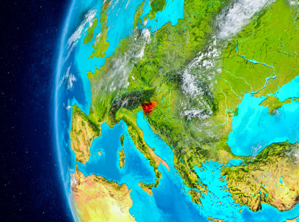 istock Slovenia on Earth from space 1082787766
