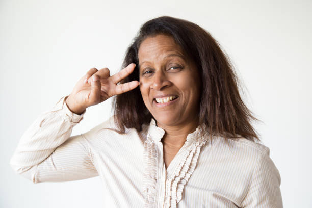 istock Jolly Latin woman dancing and having fun 1082792398