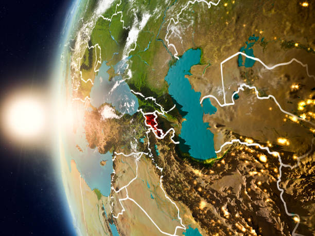 istock Armenia during sunset on Earth 1082813710