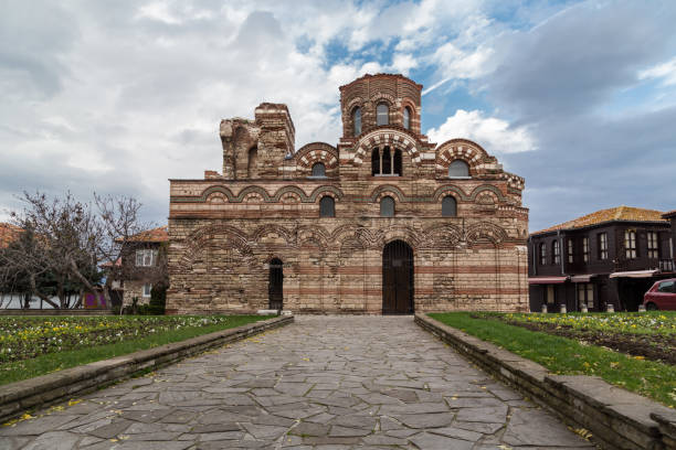 istock Old church in Nessebar, Bulgaria 1082820036