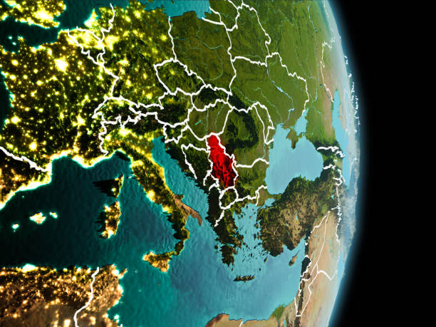 istock Morning over Serbia on Earth 1082822976
