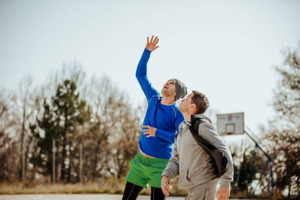 istock Great day for basketball 1082824496
