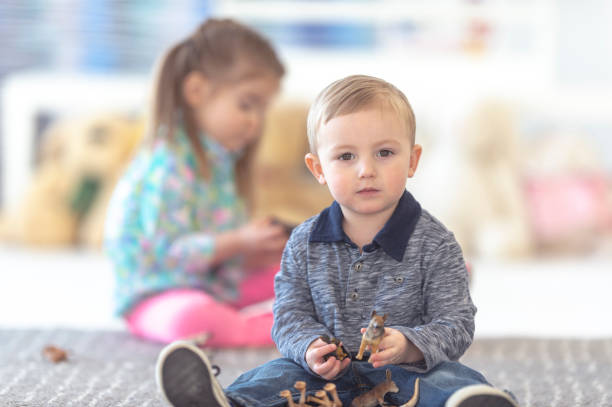 istock Toddler boy in playroom 1082830804