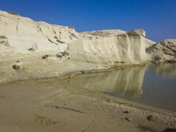 istock Moonscape beach Sarakiniko, Milos, Greece 1082834456