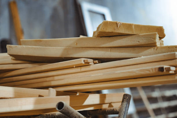 istock boards in the carpentry shop 1082841778