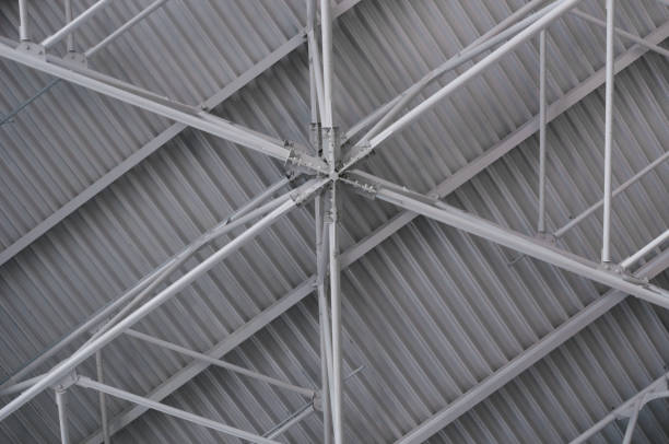 istock Modern roof inside in airport 1082852952