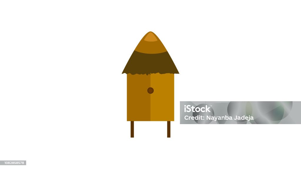 Roof Icon Abstract stock vector