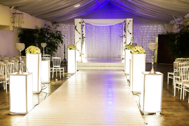 istock Jewish Hupa , wedding putdoor . 1082877598