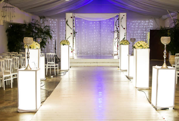 istock Jewish Hupa , wedding putdoor . 1082877674