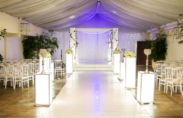istock Jewish Hupa , wedding putdoor . 1082877676