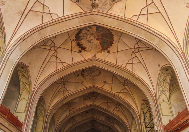 istock Interior Arches of The Red Fort. 1082880008