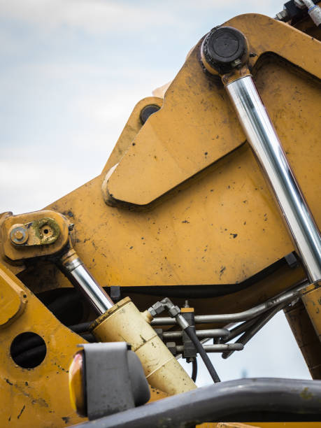 istock Close up of pneumatic machine 1082893952