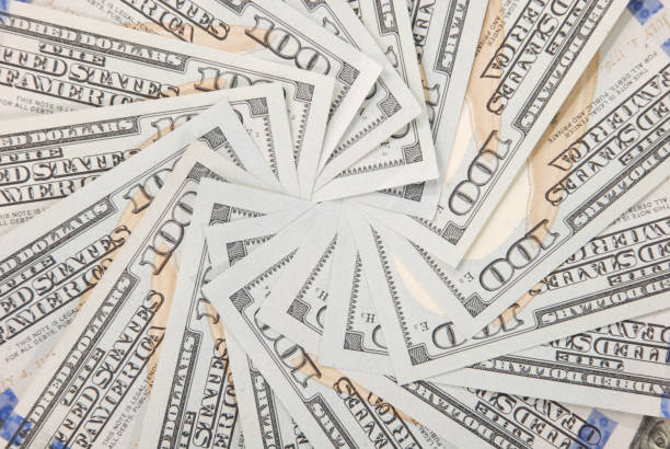istock Mandala kaleidoscope from money. 1082894548