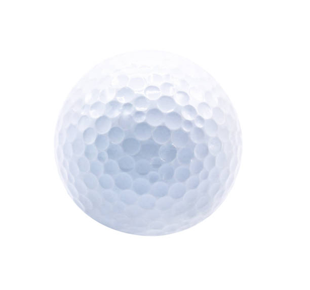 istock Golf ball isolated on white background with clipping path 1082895926