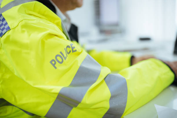 istock Traffic officer uniform side view 1082913340