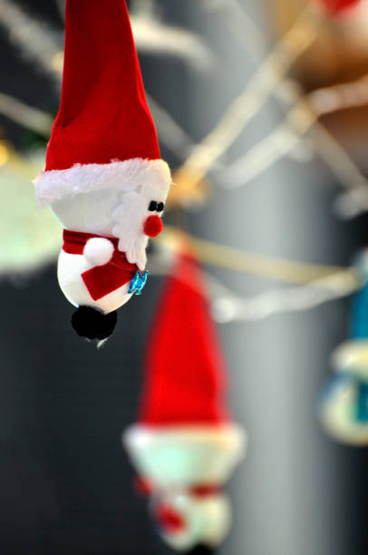 Santa Claus and Christmas Ornaments