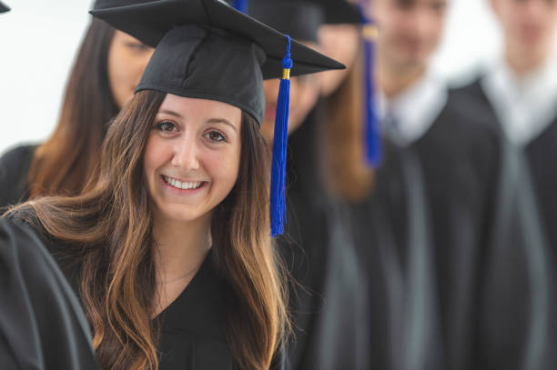 istock Young woman graduating 1082914906