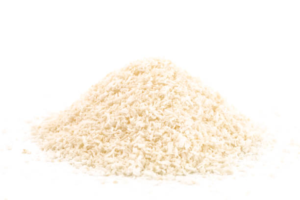 istock Raw Organic Unsweetened Coconut on a White Background 1082927864